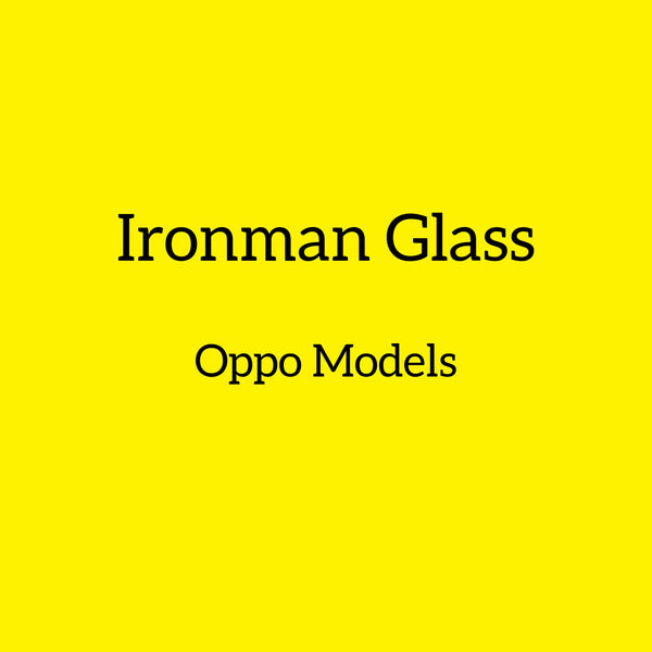Ironman Glass for Oppo