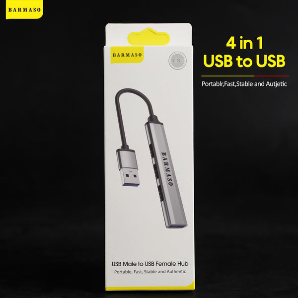 4-in-1 Hub (USB Head) (Model: HUB07)