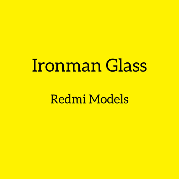 Ironman Glass for Redmi