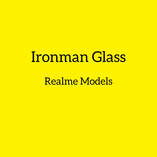 Ironman Glass for Realme